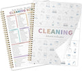 ADHD Cleaning Planner for Adults Women, Cleaning Schedule and Checklist Notebook by GOLDPEI