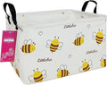 Rectangular Storage Basket Fabric Organizer Bin by INGHUA