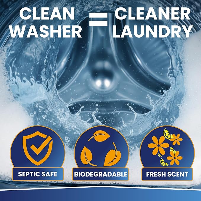 REVIV Washing Machine Cleaner Tablets – HE Compatible Descaler - Image 8