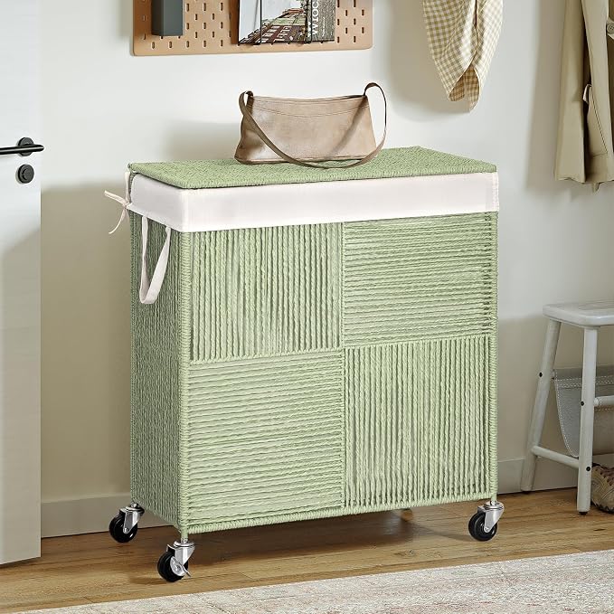 WOWLIVE Double Laundry Hamper - Image 3