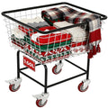 4.5-Bushel Rolling Laundry Cart by Unknown