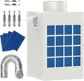 Indoor Dryer Vent Kit, Dryer Vent Box by HOOMESUN