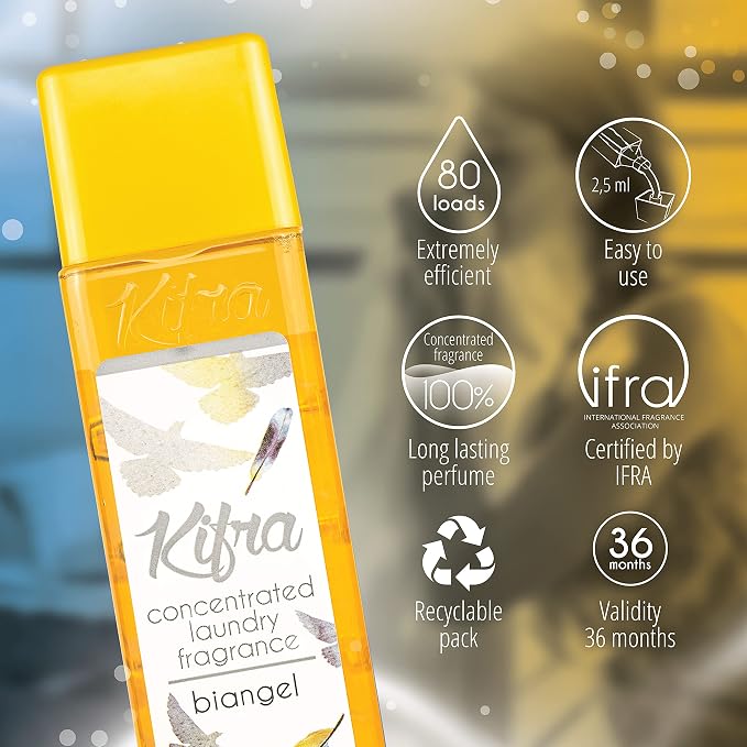 KIFRA BIANGEL Concentrated Laundry Fragrance 6.76 Fl Oz 200ml 80 Washing Cycles - Image 3