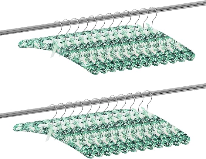 Jetec 24 Pieces Satin Padded Hangers - Image 4