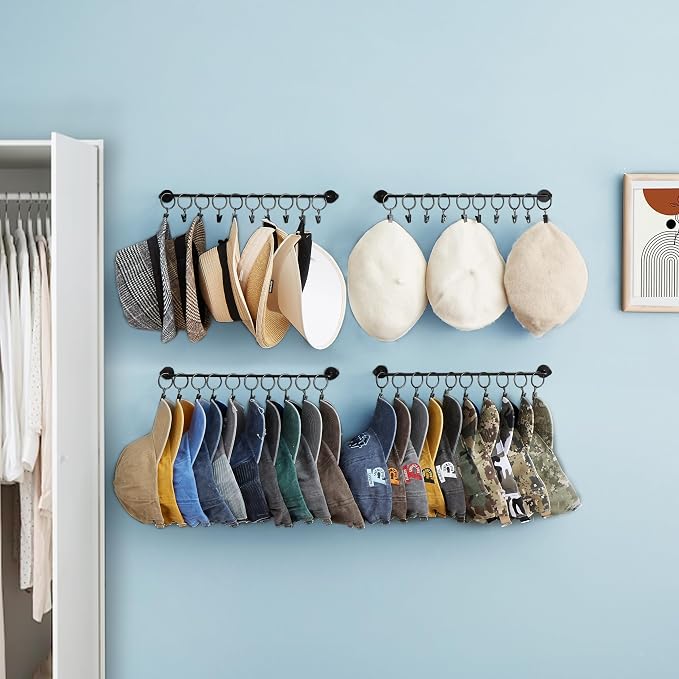 Hat Rack Wall Cap Organizer - Image 3