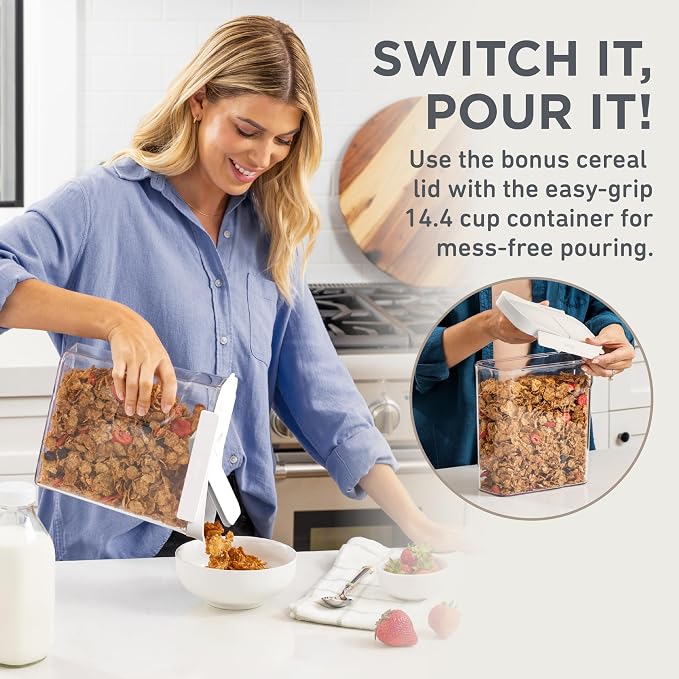 Bentgo Pantry - 22-Piece Airtight Food Storage Containers, Locking Lids - Image 5