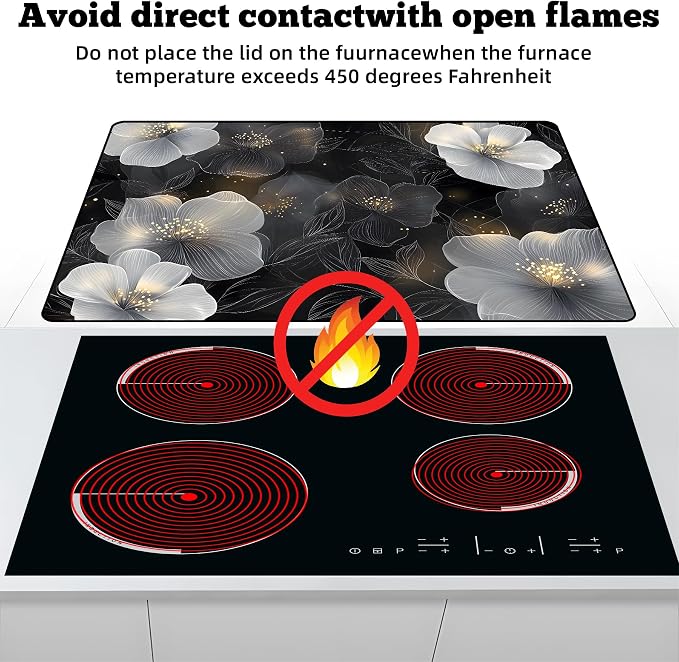 Multi-Design Stove Top Cover for Glass/Electric Stoves - Image 3