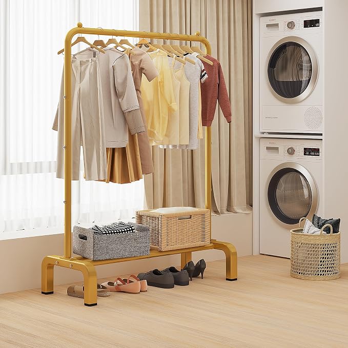 JIUYOTREE Standard Clothes Clothing Garment Rack - Image 4