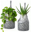 Macrame Wall Plant Hanger, Hanging Planter Basket Holder, Wall Planters by Unknown