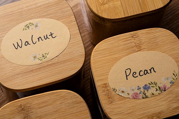 MONEST 2"x3" Stickers for Jars and Lids | Pantry, Mason Jar, and Bottle Labels - Image 4