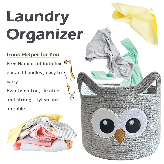 VK VK·LIVING Owl Storage Basket - Image 5