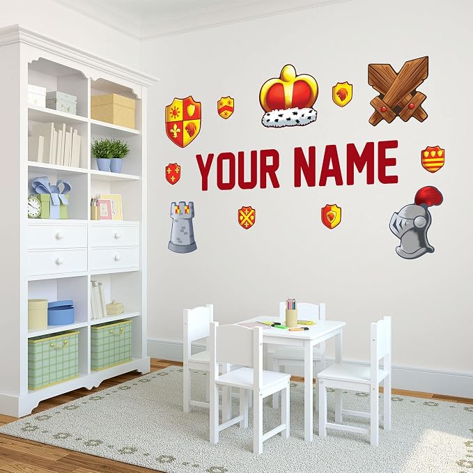 Oliver's Labels Premium Personalized Life Sized Wall Decal - Image 2