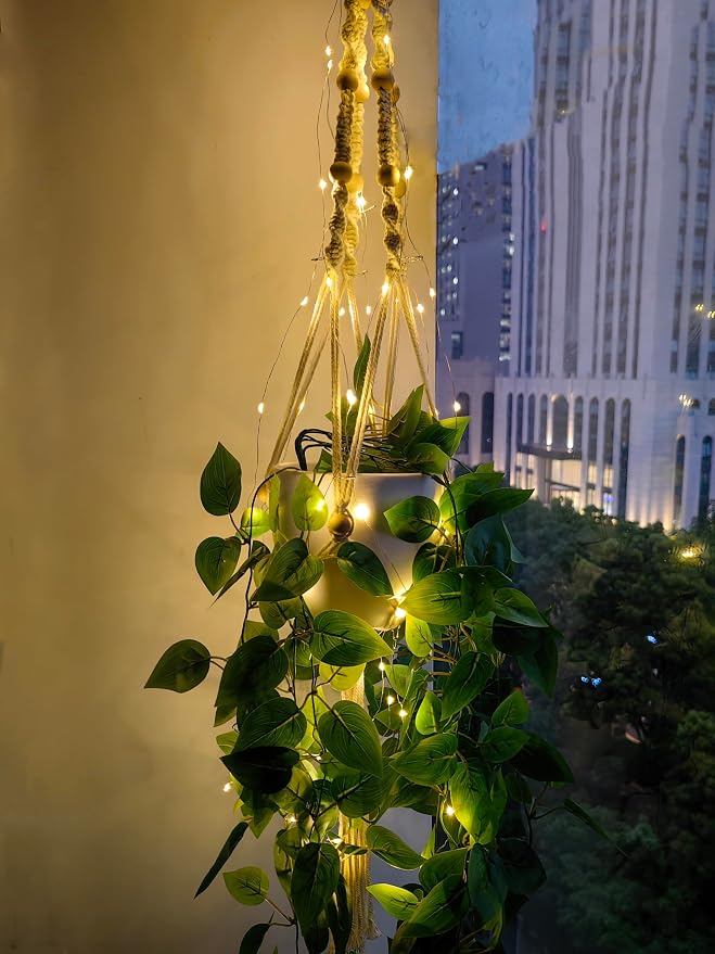 2 Pack Macrame Plant Hanger - Image 5