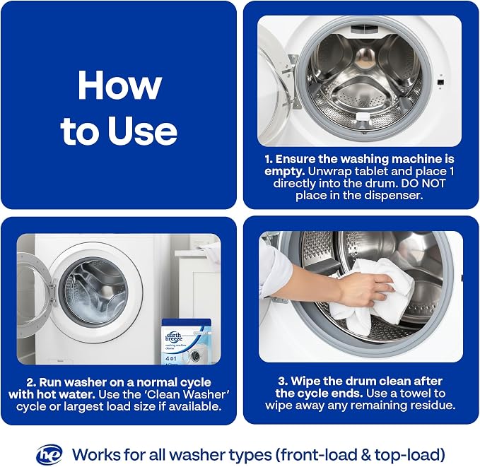 Earth Breeze Washing Machine Cleaner Tablets - Image 6
