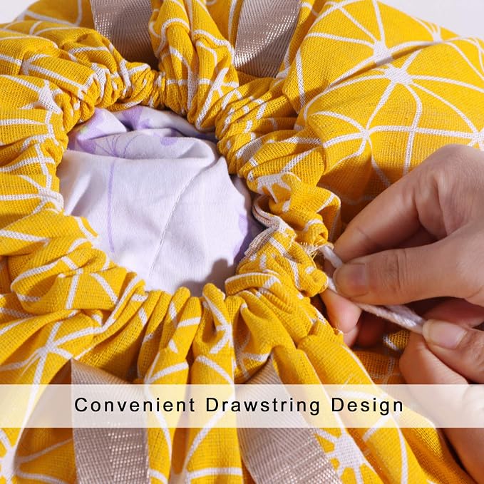 Extra Large Laundry Bag with Drawstring and Handle, Heavy Duty Travel Dirty - Image 4