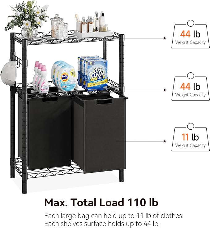 GAOMON Laundry Hamper, Laundry Sorter - Image 4