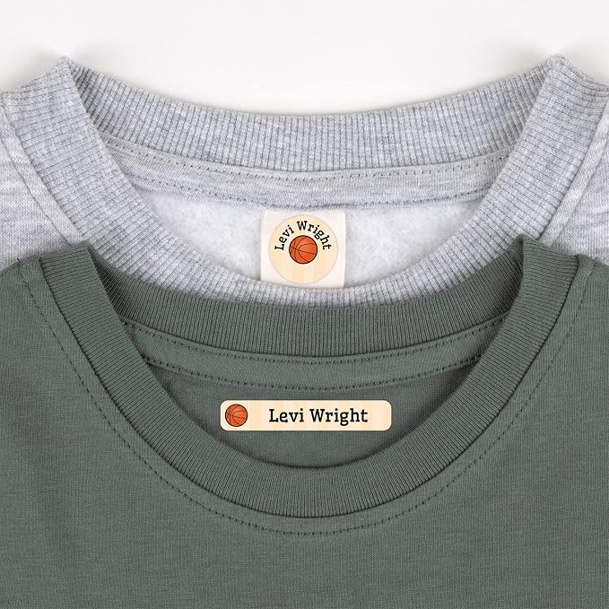 Name Bubbles - Custom Name Tags - Personalized Daycare, & Camp Labels, Iron-On - Image 2