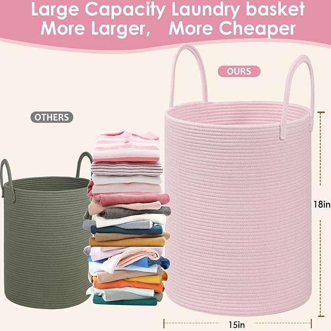 Cotton Rope Storage Basket - Image 2