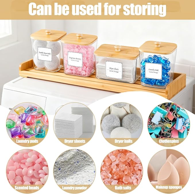Laundry Pods Storage Container, Detergent Powder Organizer - Image 3