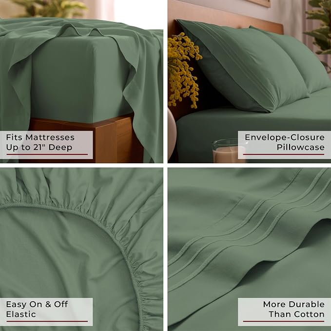 Mellanni King Sheet Set - Image 5
