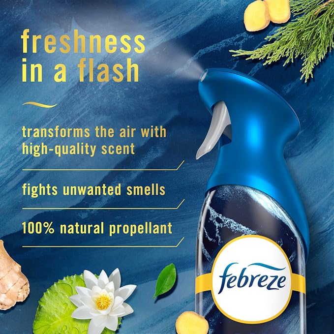 Febreze Air Mist Air Freshener Spray, Odor-Fighting Room Spray, Air Fresheners - Image 2