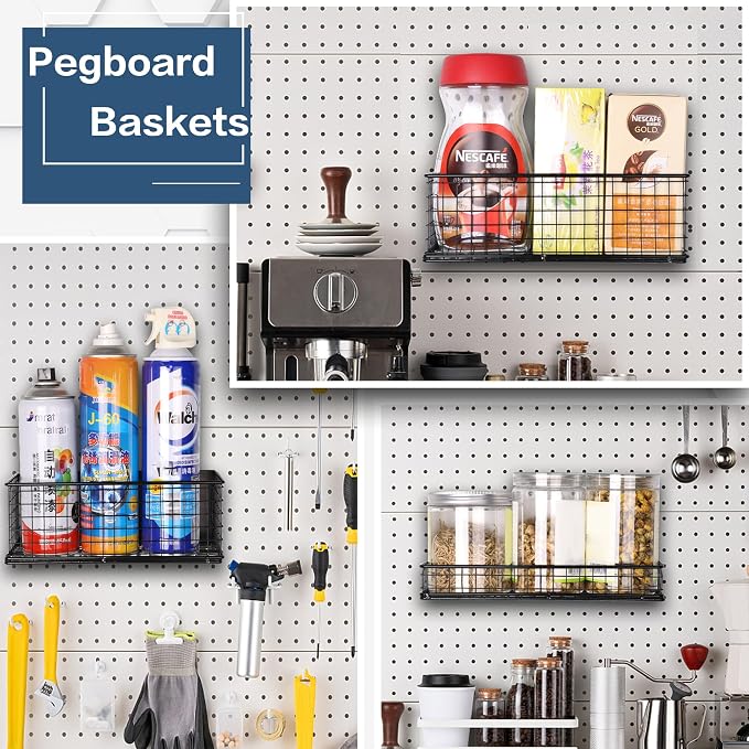 Magnetic Basket Fridge Large Magnetic Pen Holder Whiteboard Metal Wire Basket - Image 2