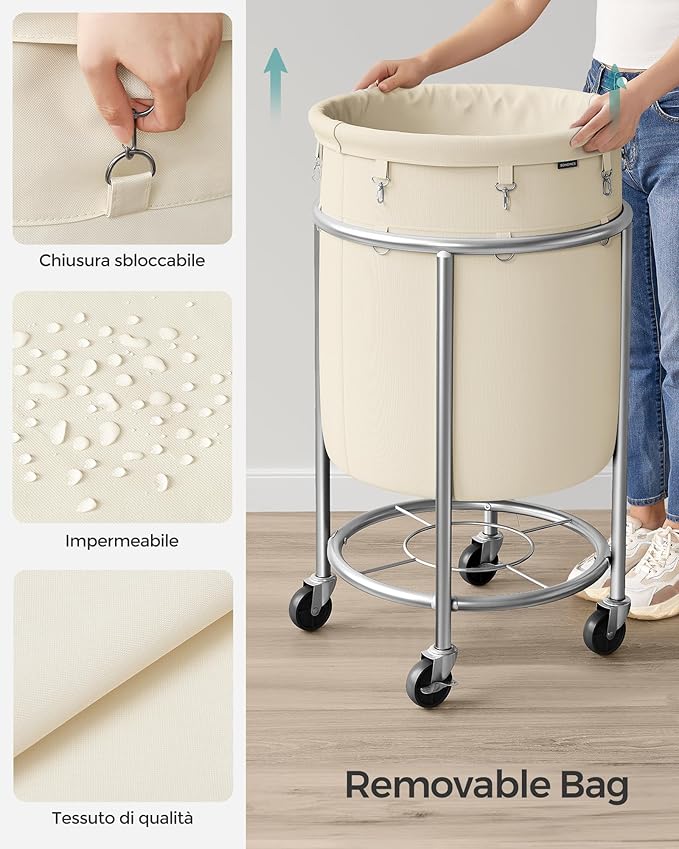 SONGMICS 29-Gallon Laundry Basket - Image 5