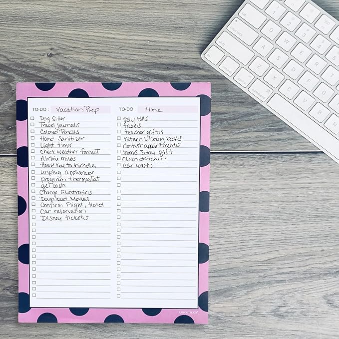 Two Category To Do List Notepad by Kahootie Co - Image 2