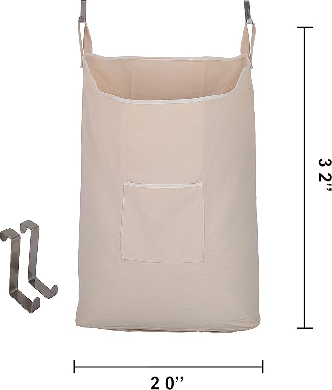Laundry Collector, Laundry Hamper, Door Hanging Laundry bag - Image 2