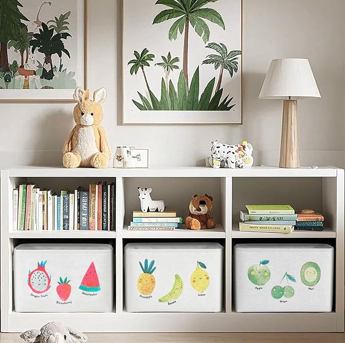 DECOMOMO Toy Storage Baskets for Shelves - Image 8