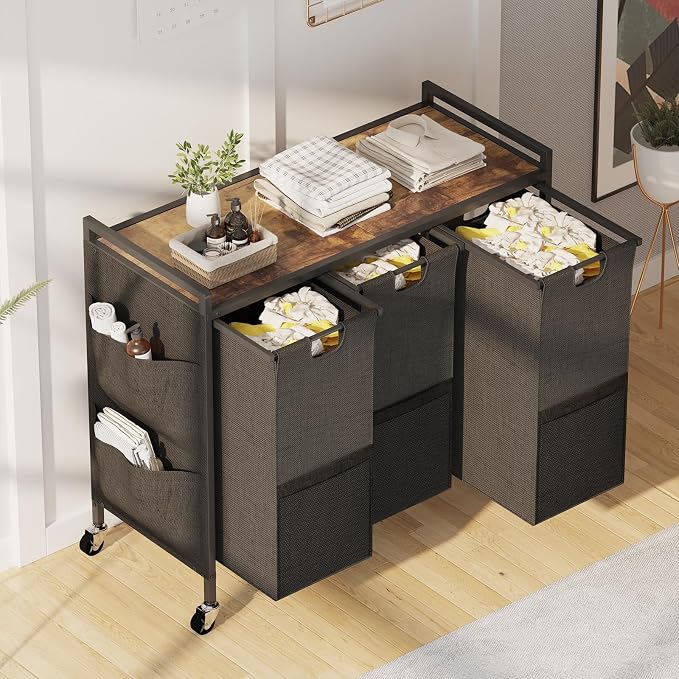 Laundry Hamper, Laundry Basket, Laundry Sorter - Image 5