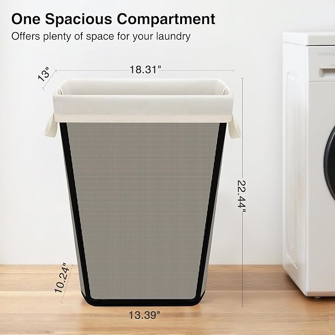 STO STO Laundry Hamper, 75L Laundry Basket Organizer - Image 3