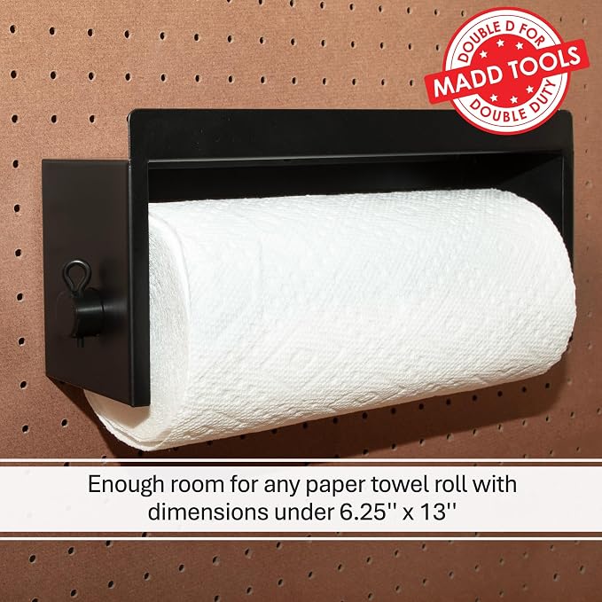Pegboard Paper Towel Holder - Image 2