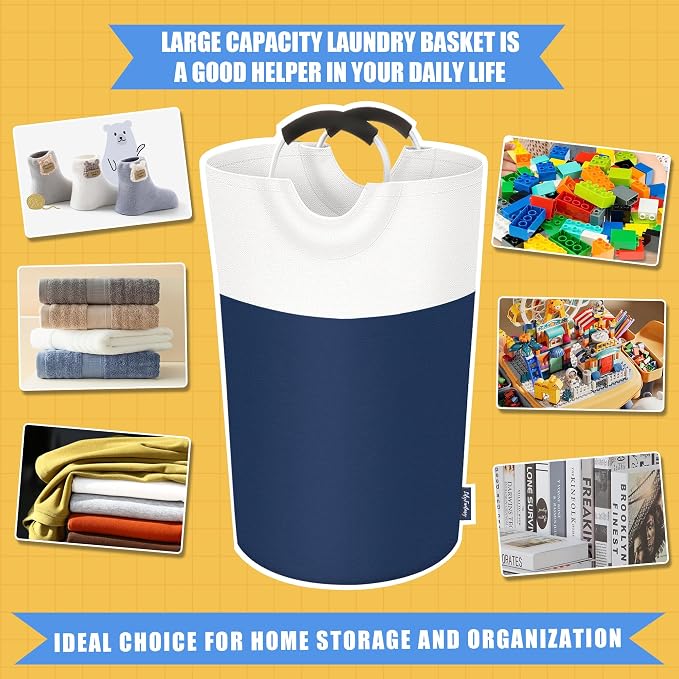 125L Laundry Basket, Collapsible Laundry Hamper - Image 5