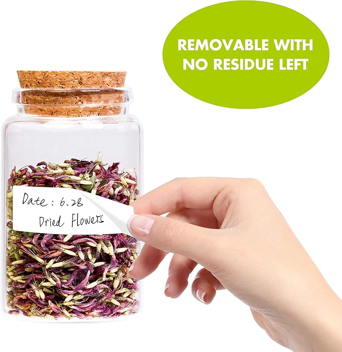 500 Blank Removable Freezer Labels Water Oil Resistant - Image 5