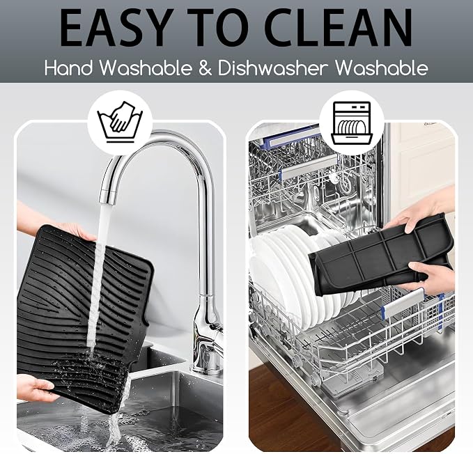 Large Premium Silicone Dish Drying Mat - Image 5
