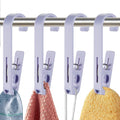 XoYoZo Laundry Hooks with Clips Hanger Closet Organizer Clamps Socks Boot Bras by XoYoZo