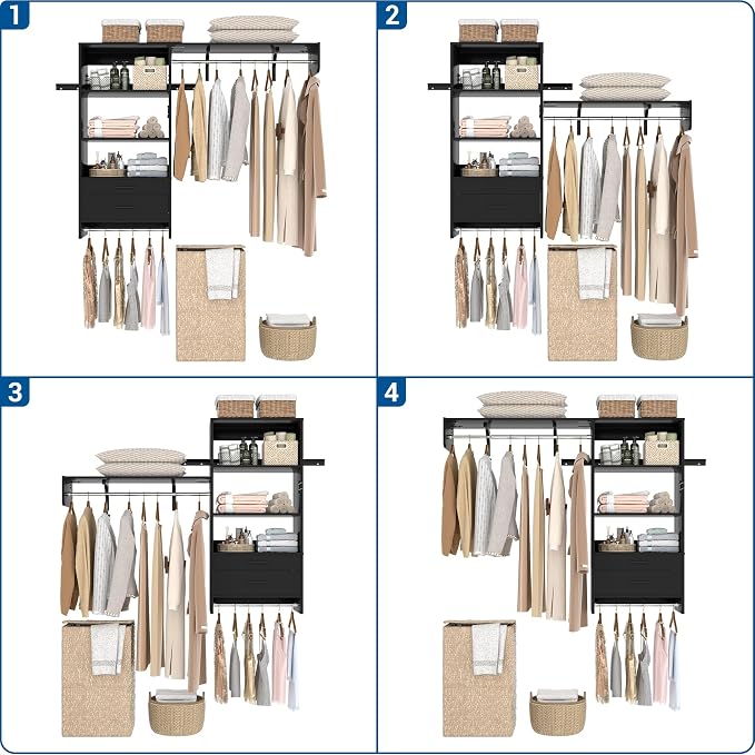Wood Laundry Room Organizer System - Image 7