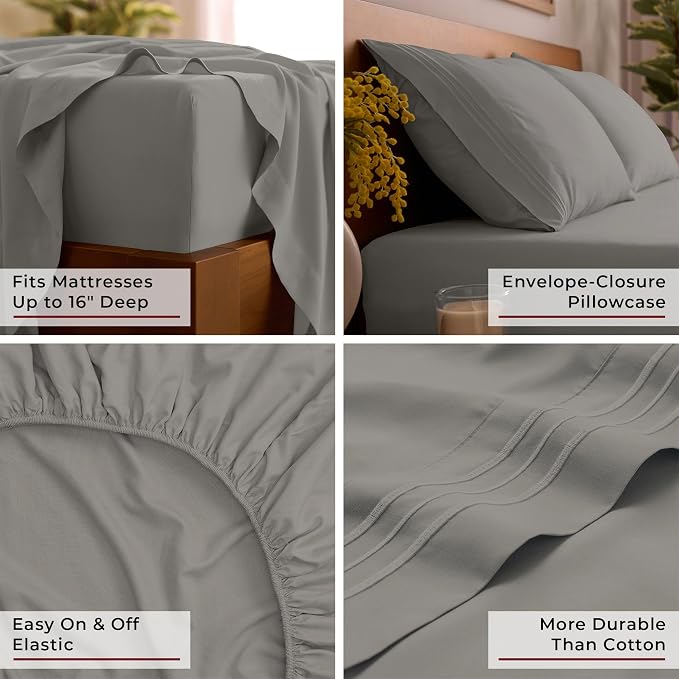 Mellanni Queen Sheets Set - Image 5