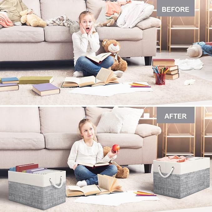 Fab totes Storage Bins, Foldable Storage Baskets - Image 5
