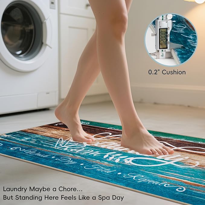 Laundry Room Rug 20"x47" – Stylish Non-Slip Runner Mat - Image 6