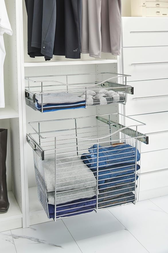 REV-A-SHELF 24" W Closet Basket - Image 6