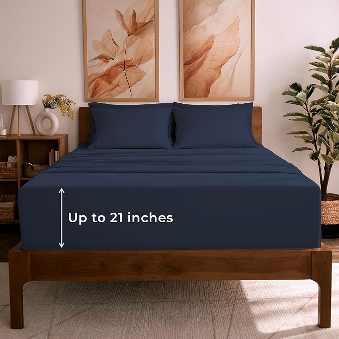 Mellanni California King Sheet Set by Mellanni