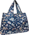 allydrew Large Foldable Tote Nylon Reusable Grocery Bag by allydrew