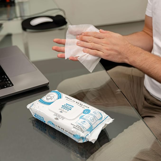 24 Pack Hand Sanitizing Wipes, All-Purpose Cleaner - Image 5