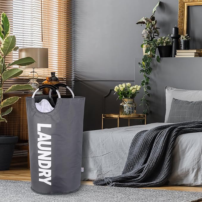 Large Laundry Hamper Bag 95L，Tall Laundry Basket - Image 7