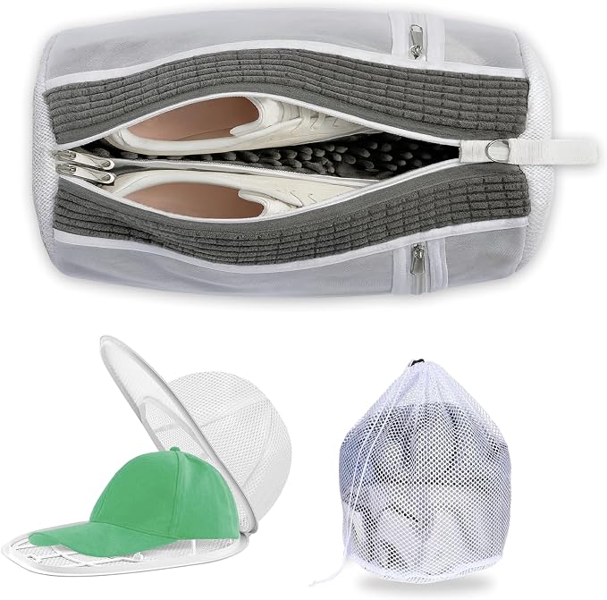 Shoe Washing Machine Bag Set – Double Shoe Laundry Bag by Unknown