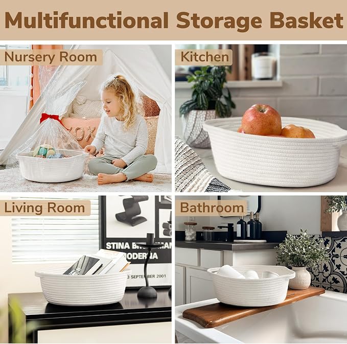 Goodpick White Baby Laundry Basket - Image 6