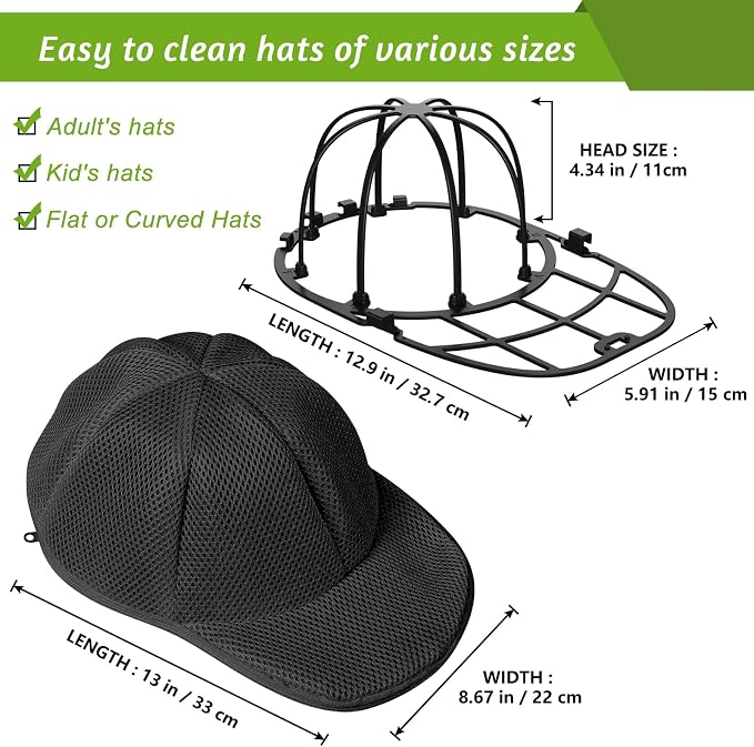 Eiito Hat Washer Cage, Hat Washing Machine - Image 2
