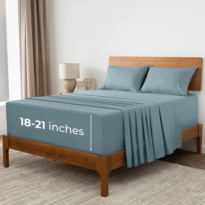 Mellanni Extra Deep California King Sheets by Mellanni